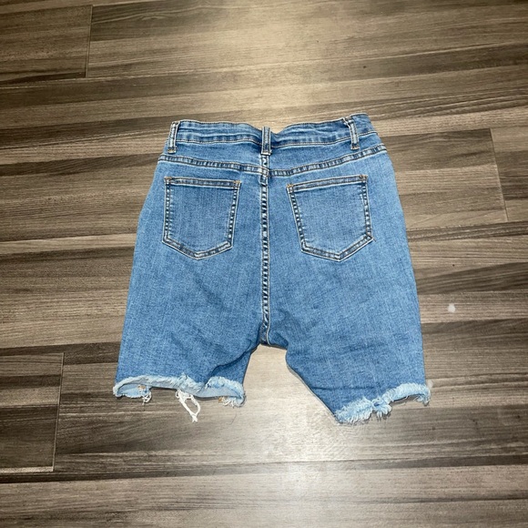 Ripped Jean Biker Shorts! - Picture 3 of 5
